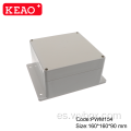 Caja de pared ip65 caja impermeable caja de conexiones de plástico a prueba de explosiones caja de conexiones con terminales caja impermeable